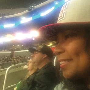 Sparkle E at Ball Game